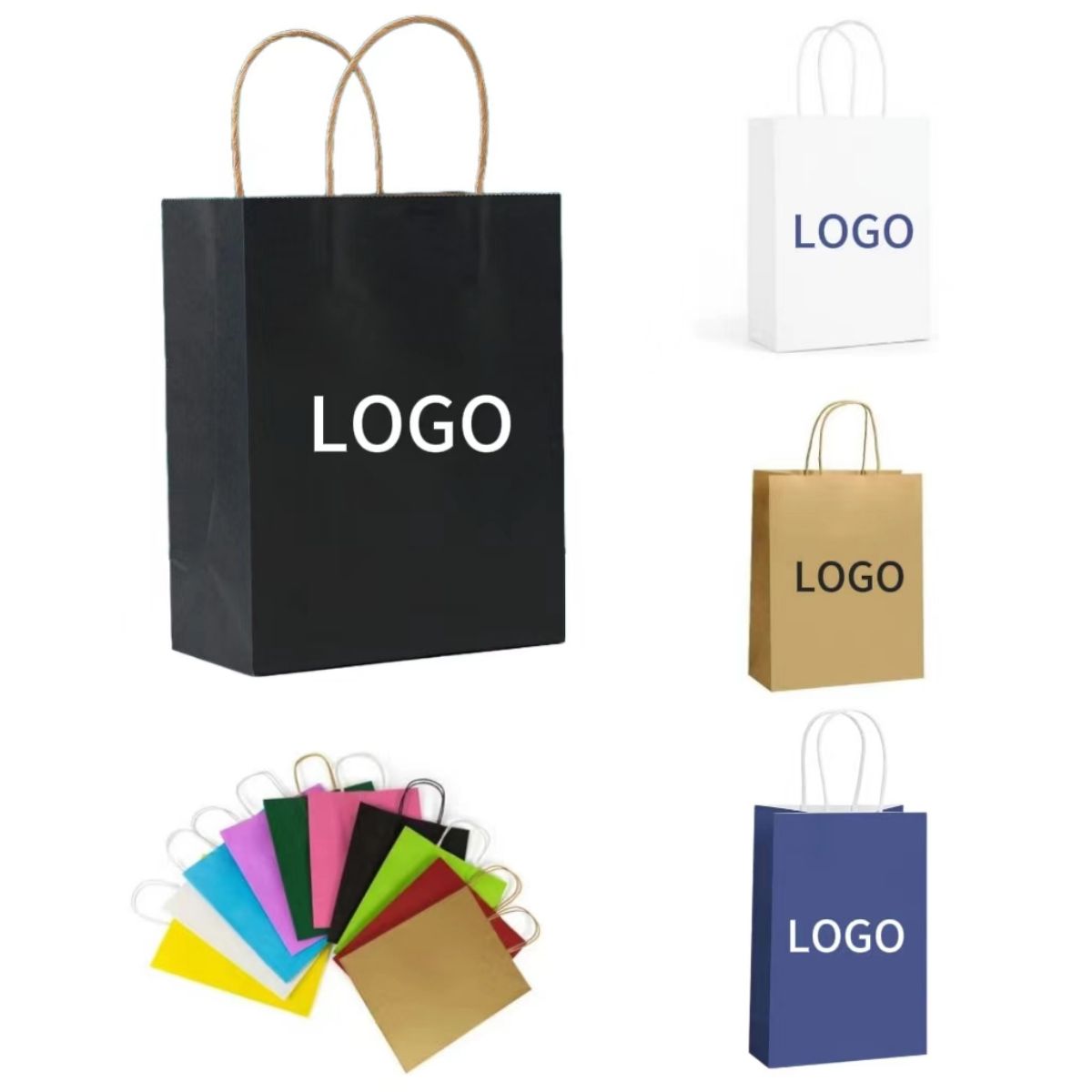SUPSJC06 Premium Kraft Paper Bags