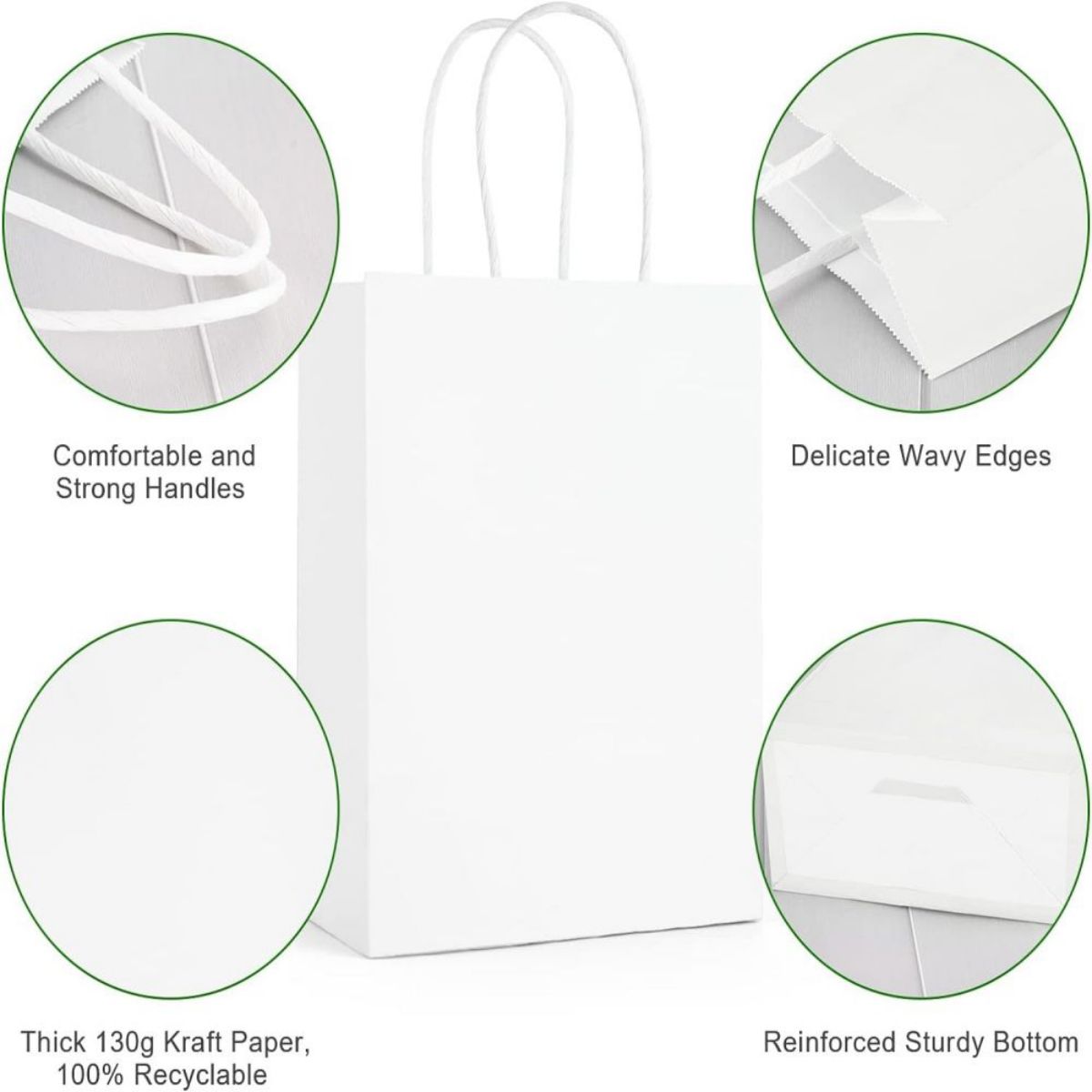 SUPSJC06 Premium Kraft Paper Bags