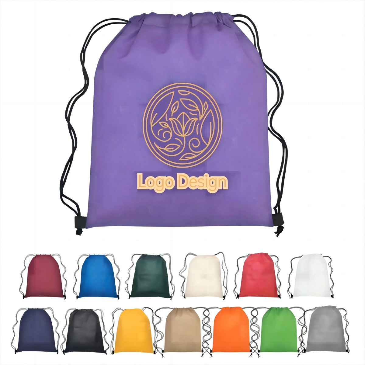 SUPSJC15 Classic Drawstring Sports Backpack