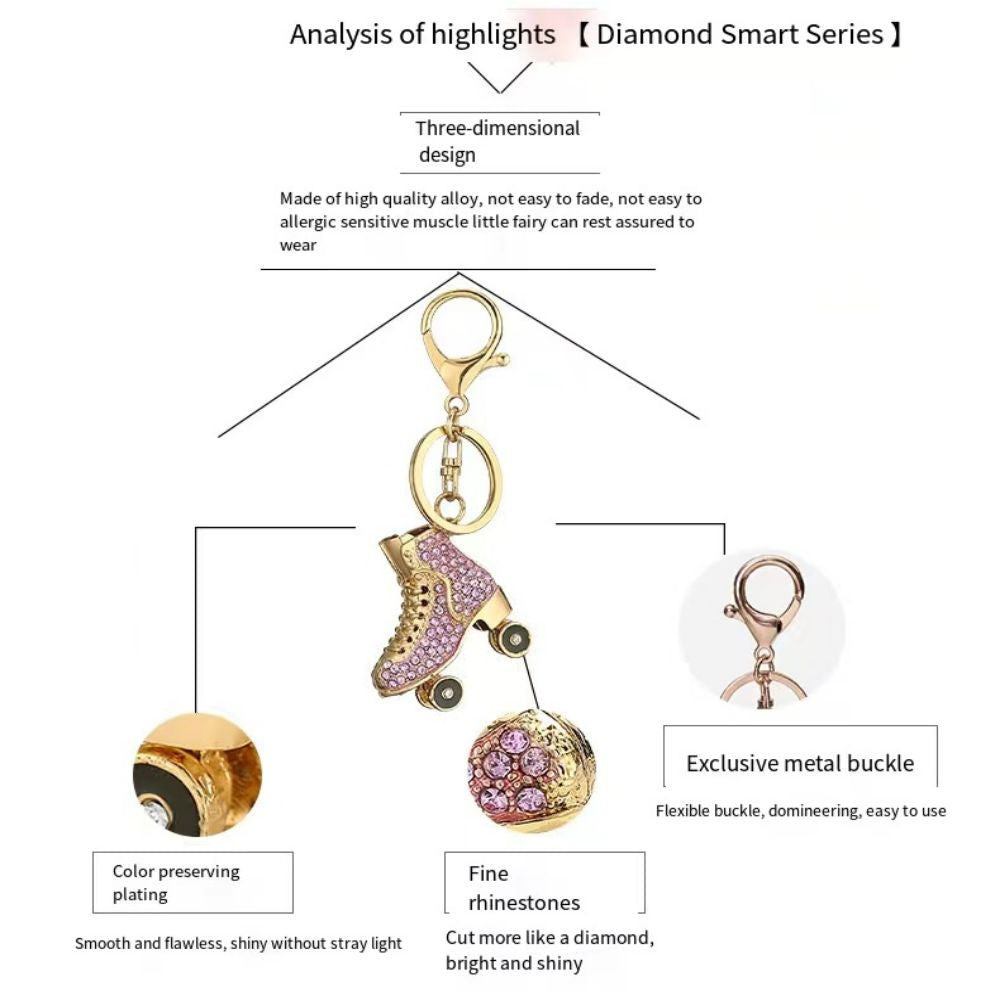 SUPSJC17 Skates keychain
