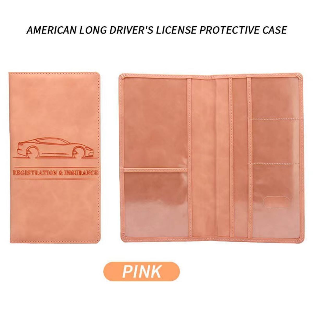 SUPSJC25 Car Registration Insurance Holder