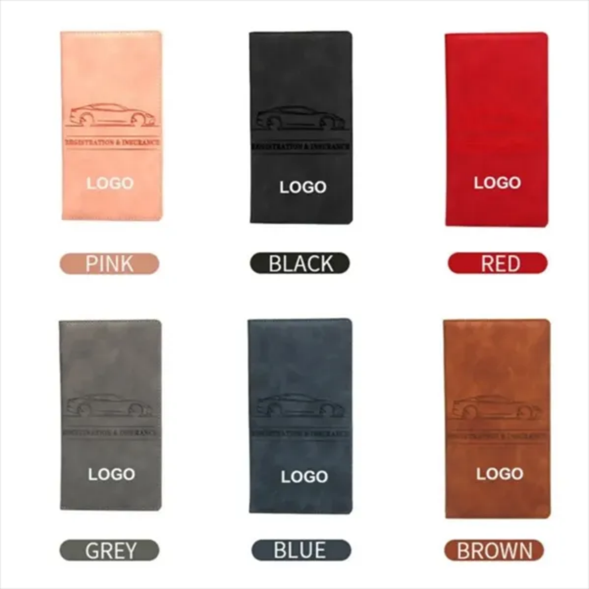SUPSJC25 Car Registration Insurance Holder