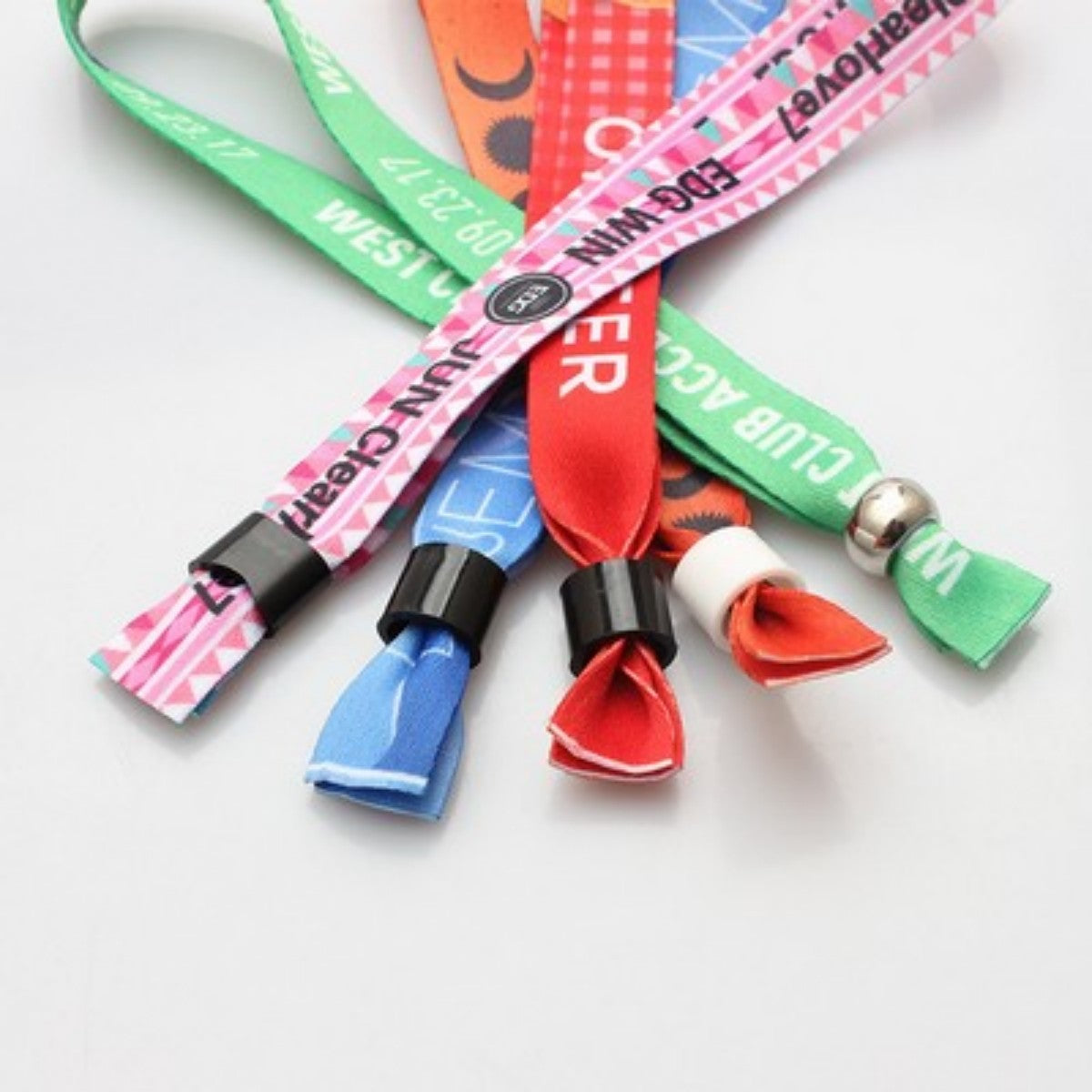 SUPSJC61 Adjustable Plastic Buckle For Recyclable RPET Wristband