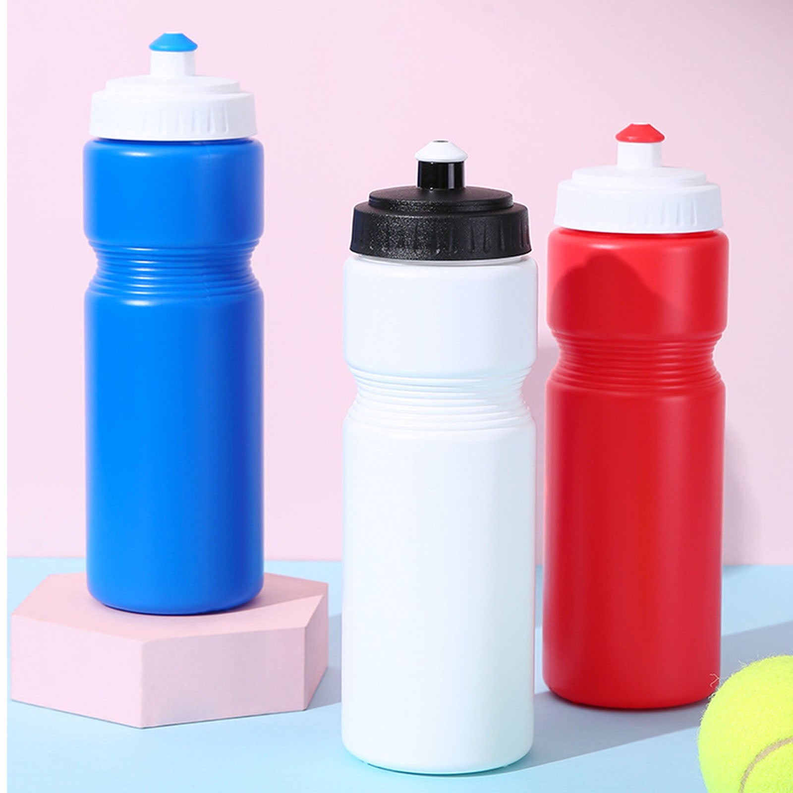 SUPSRC03 Colored Bike Bottle Made 24 OZ With Push Spout