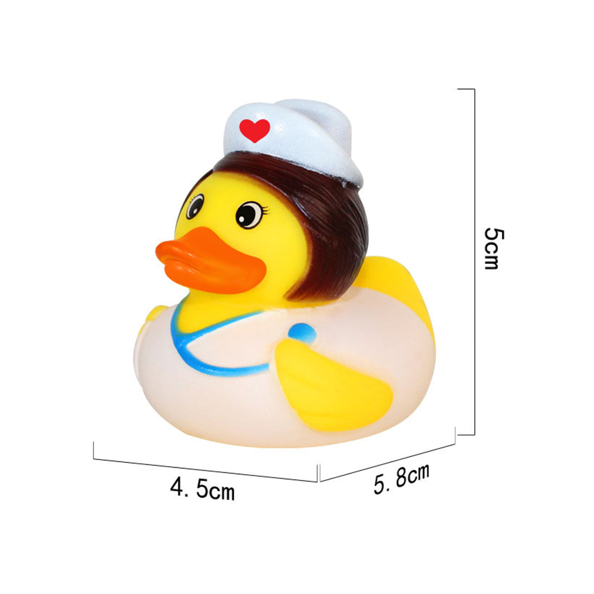 SUPSRC10 Nurse Duck Toy For Bathrrom Swimming Pool Toy