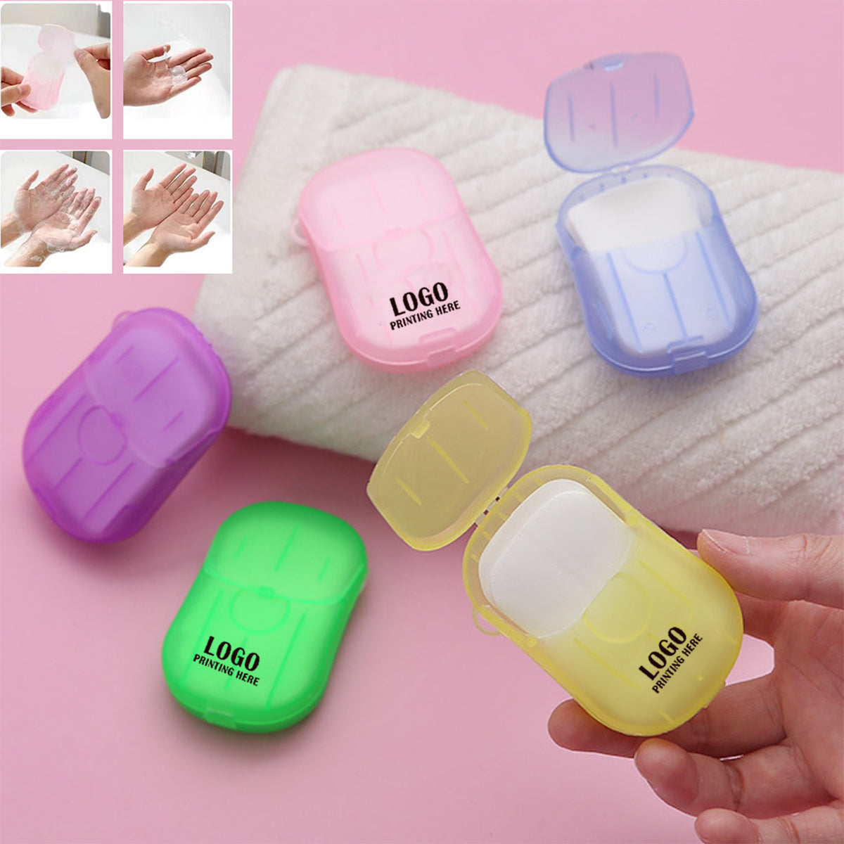SUPSRC109 Portable Travel Soap Paper