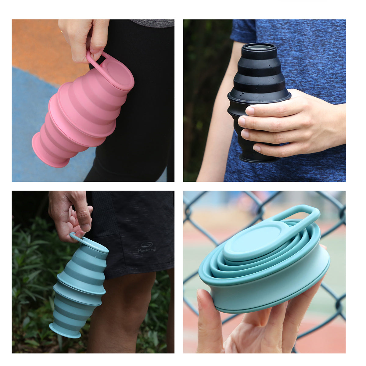 SUPSRC92 19 oz. Foldable Water Bottle