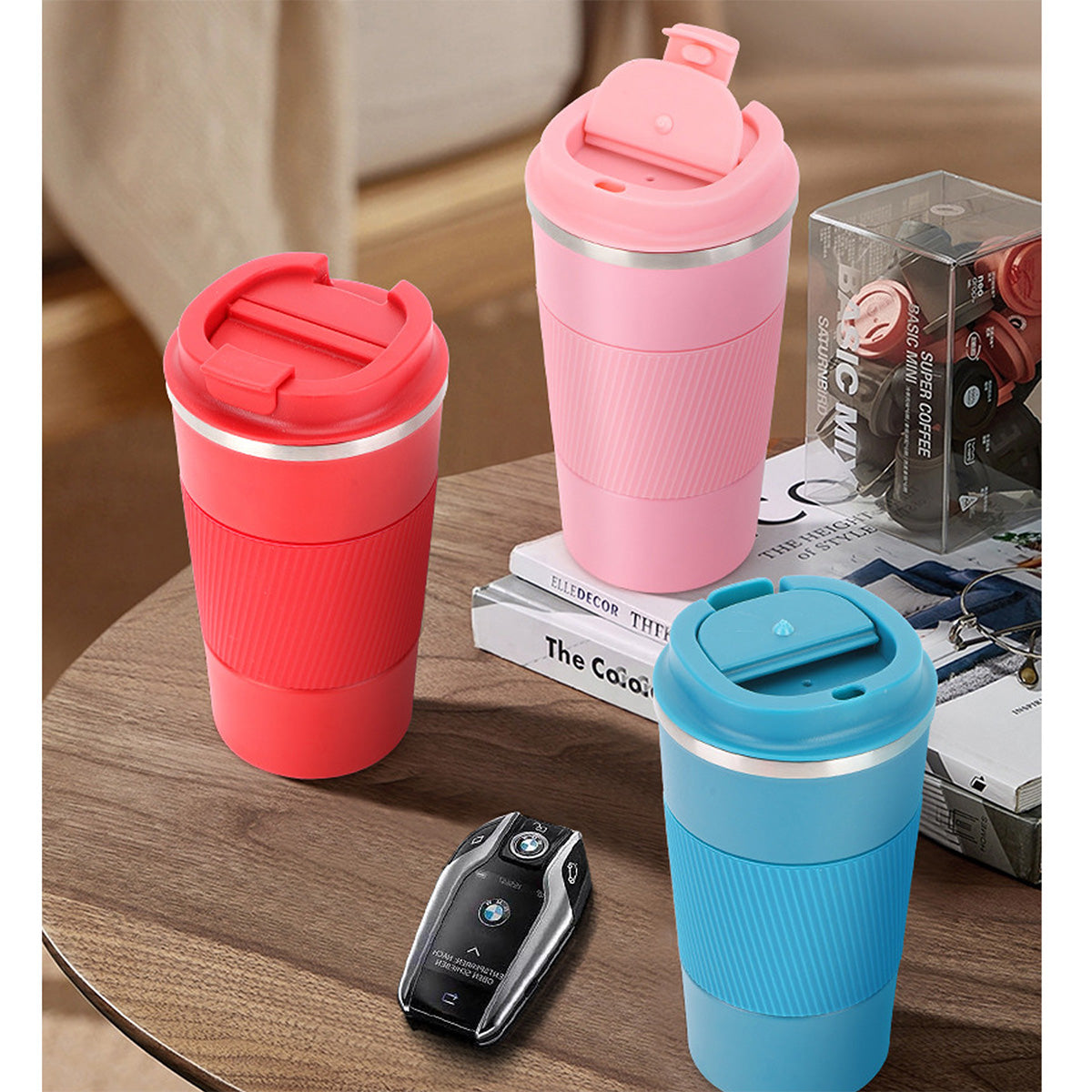 SUPSRC97 16 Oz. Thermal Stainless Steel Vacuum Tumbler
