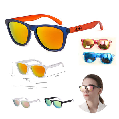 NW016  Retro  Mirror Coating Sunglasses