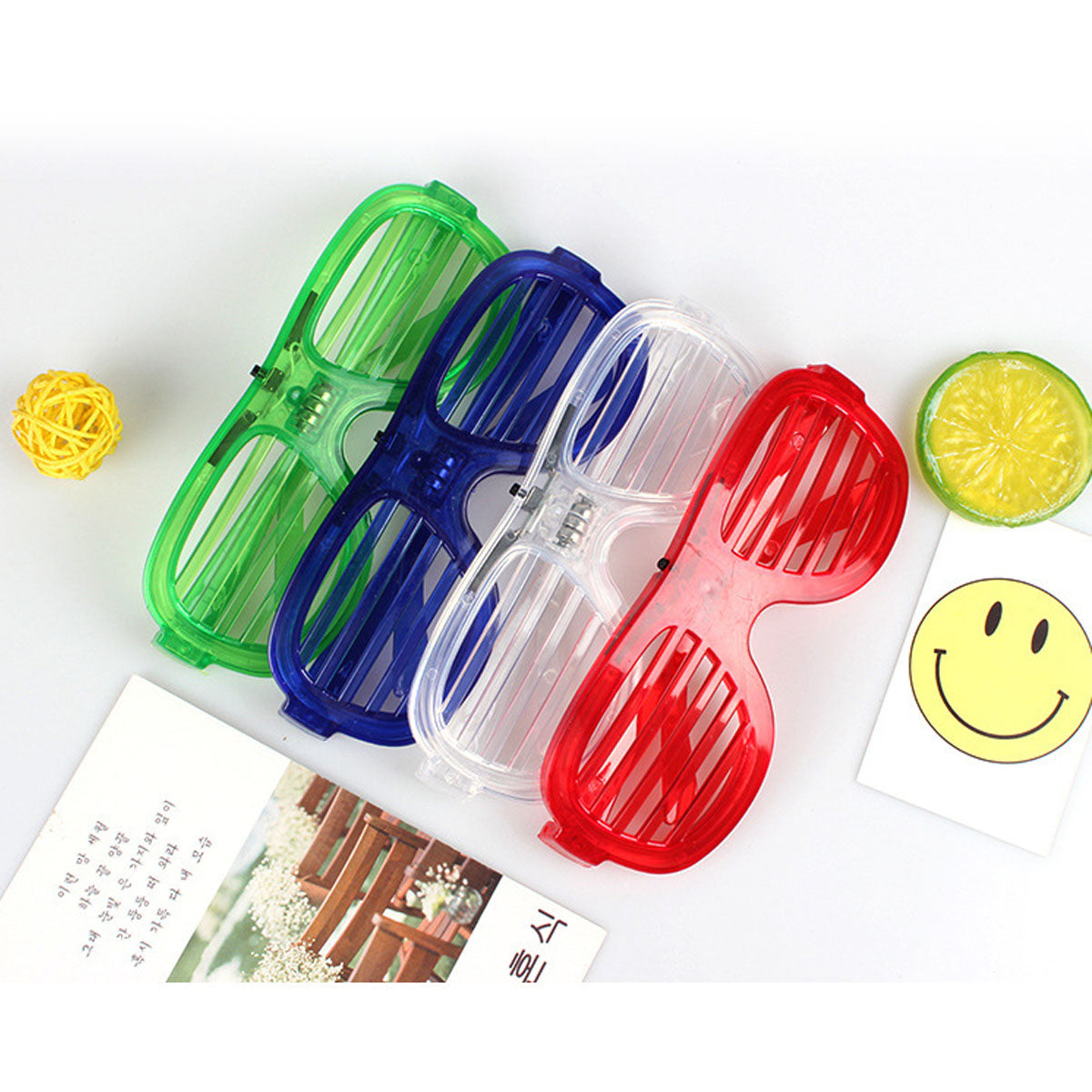 NW018 LED Shutter Shadeds Glasses