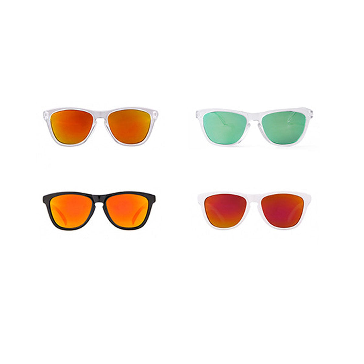 NW016  Retro  Mirror Coating Sunglasses