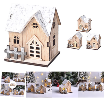SUPSCH306 Tischdekoration, Weihnachtsdorf, Häuser, Dekoration