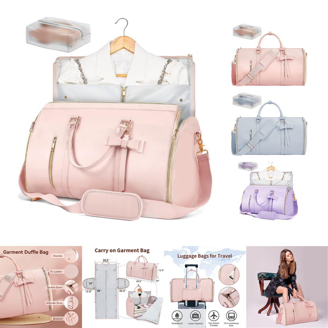 SUPSCH127 Garment Bags for Travel