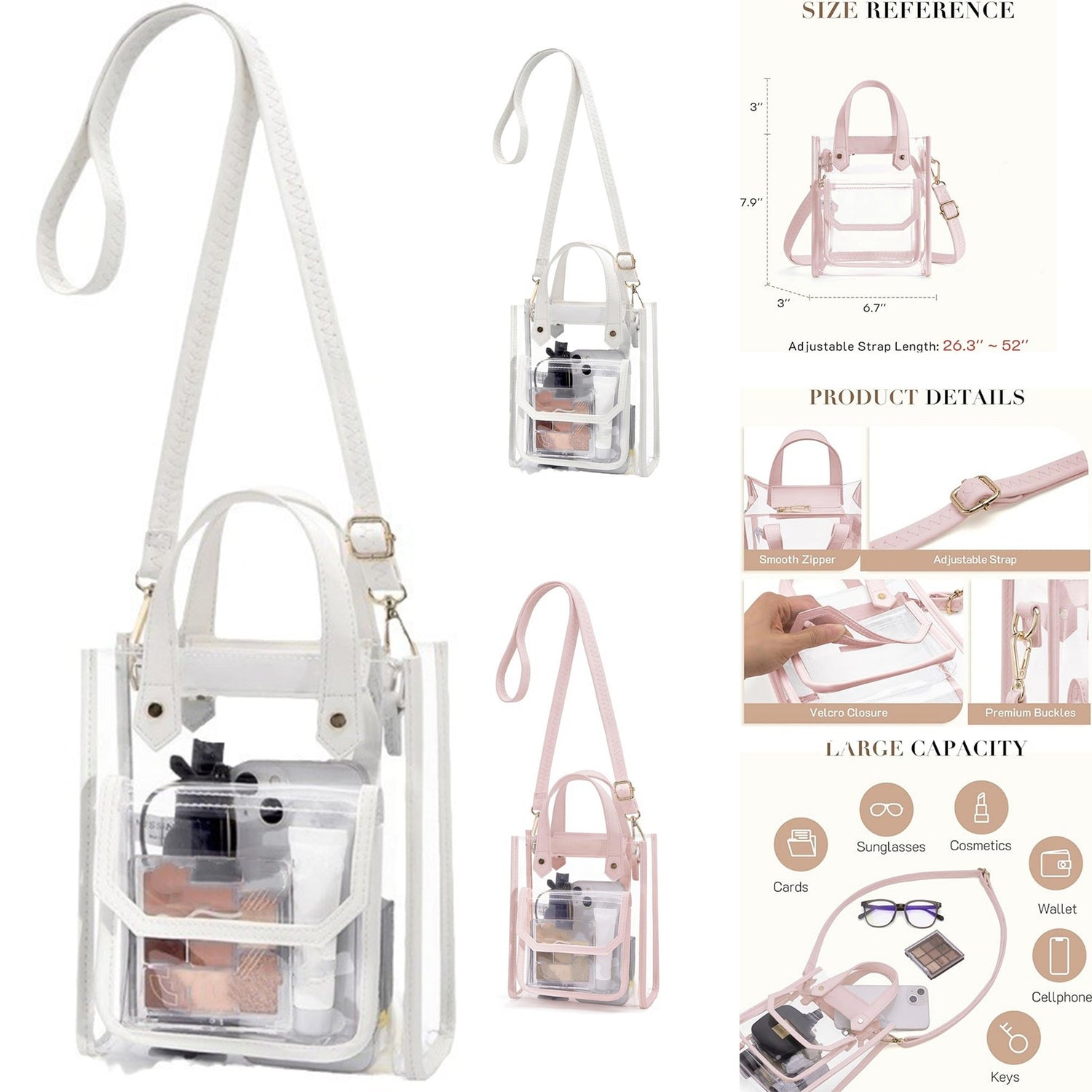 SUPSCH202 Small Clear Bag