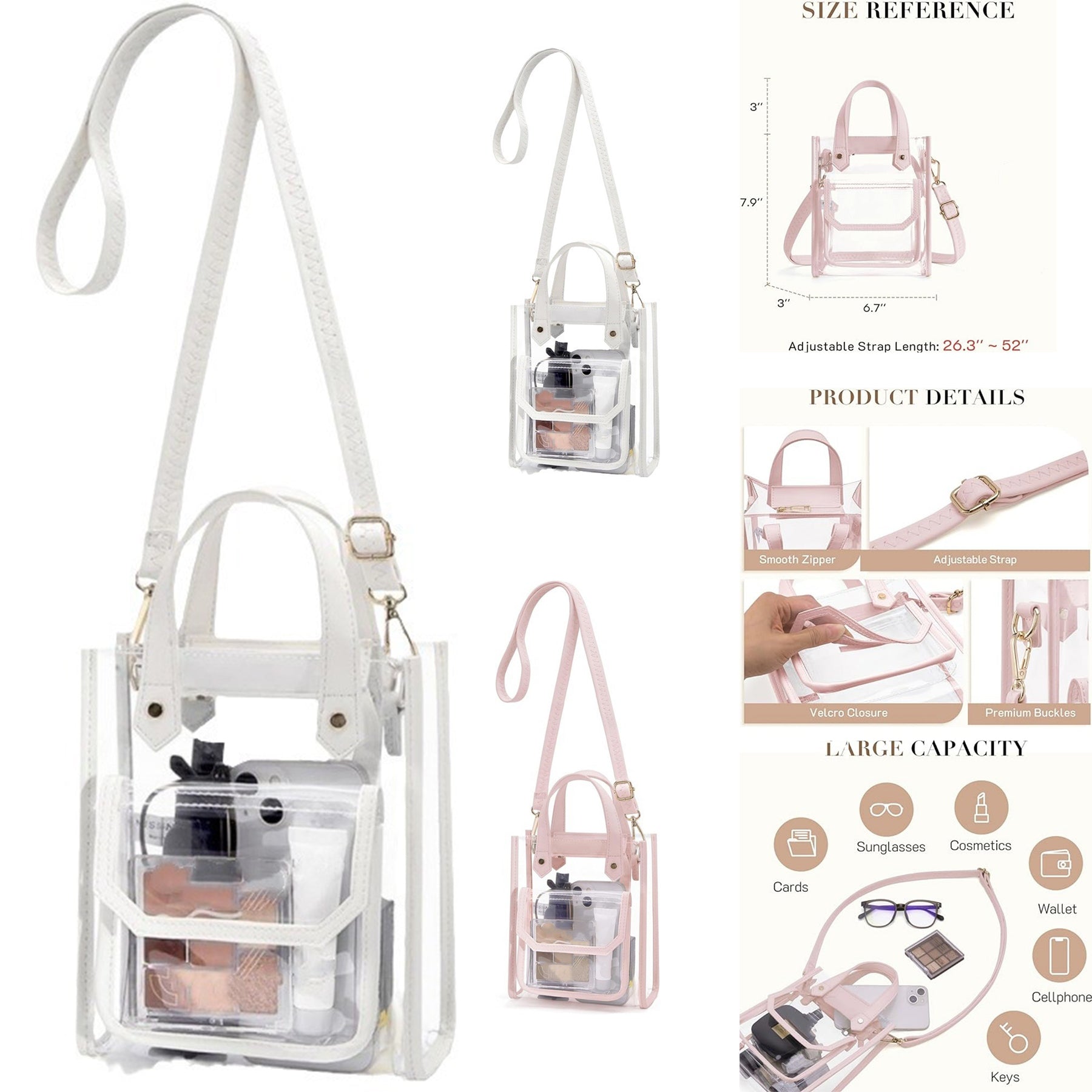 SUPSCH202 Small Clear Bag
