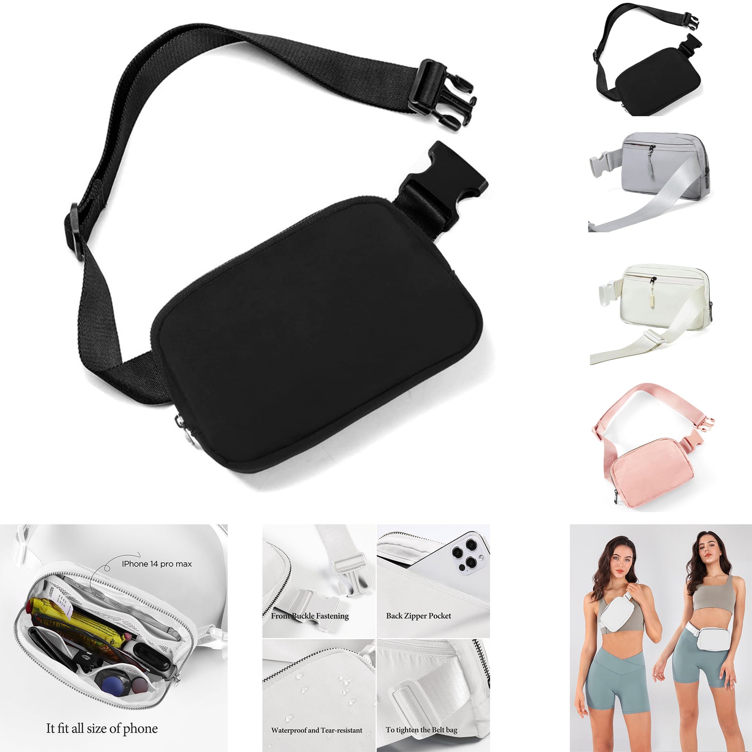 SUPSCH126 Unisex Mini Belt Bag
