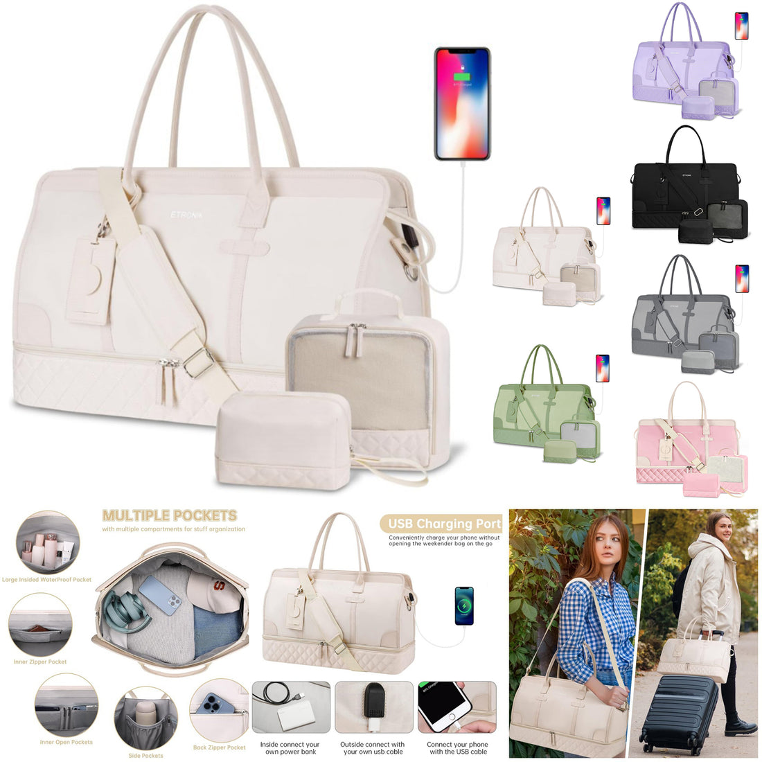 SUPSCH165 Weekender Reisetasche