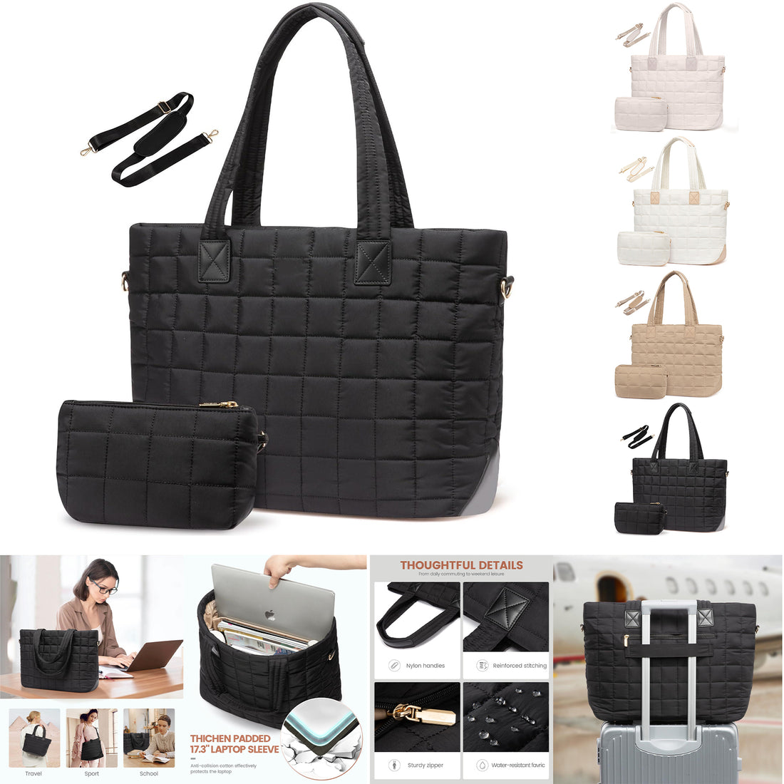 SUPSCH182 Large Capacity Tote Bag