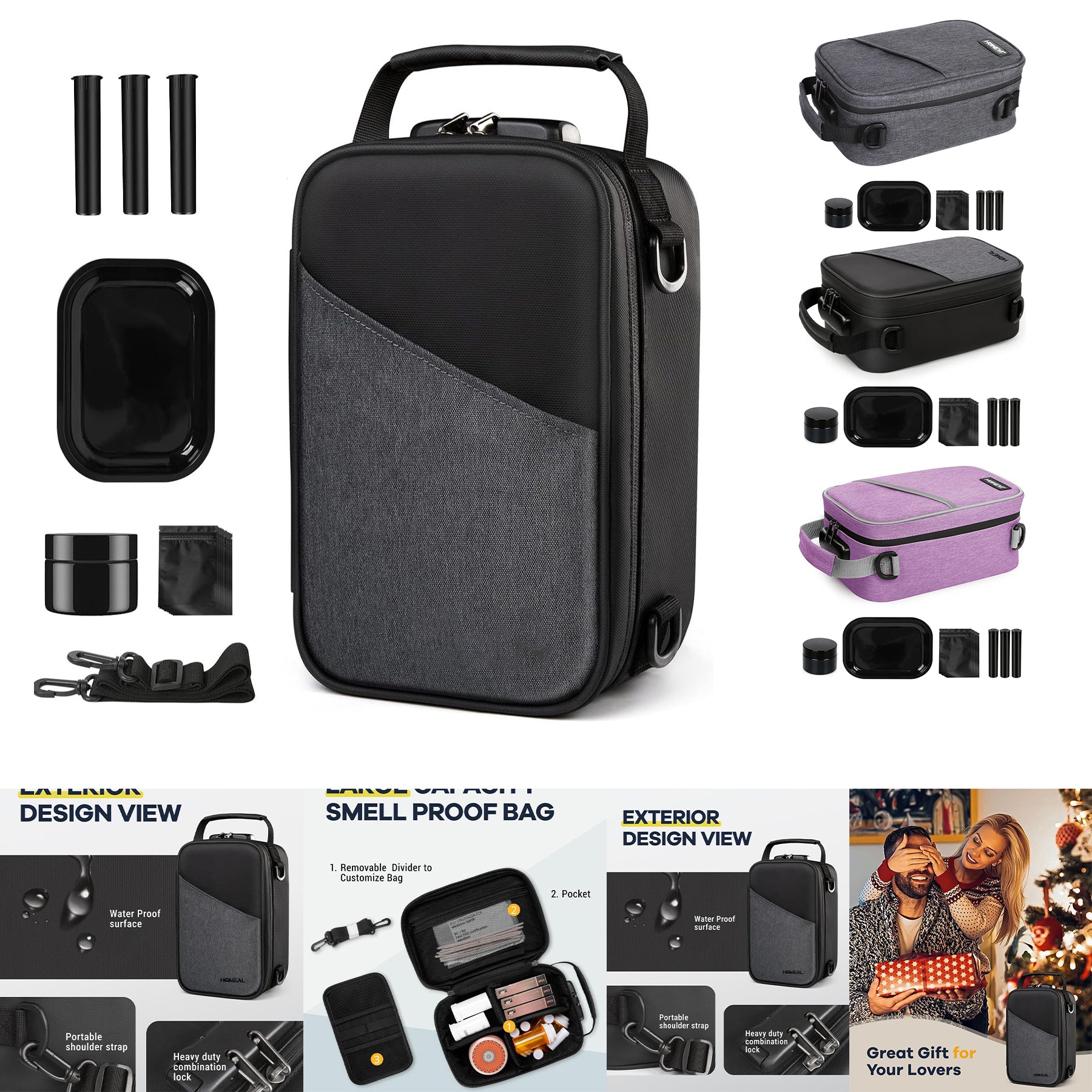 SUPSCH203 Smell Proof Stash Box
