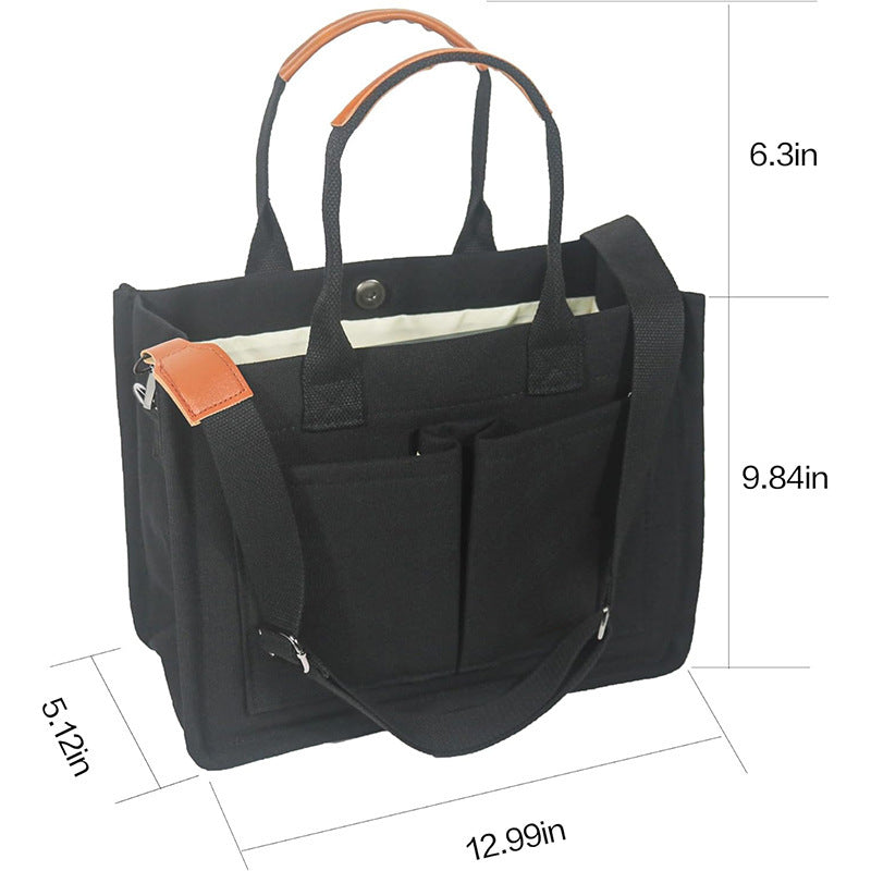 SUPSCH192 Large Canvas Tote Bag