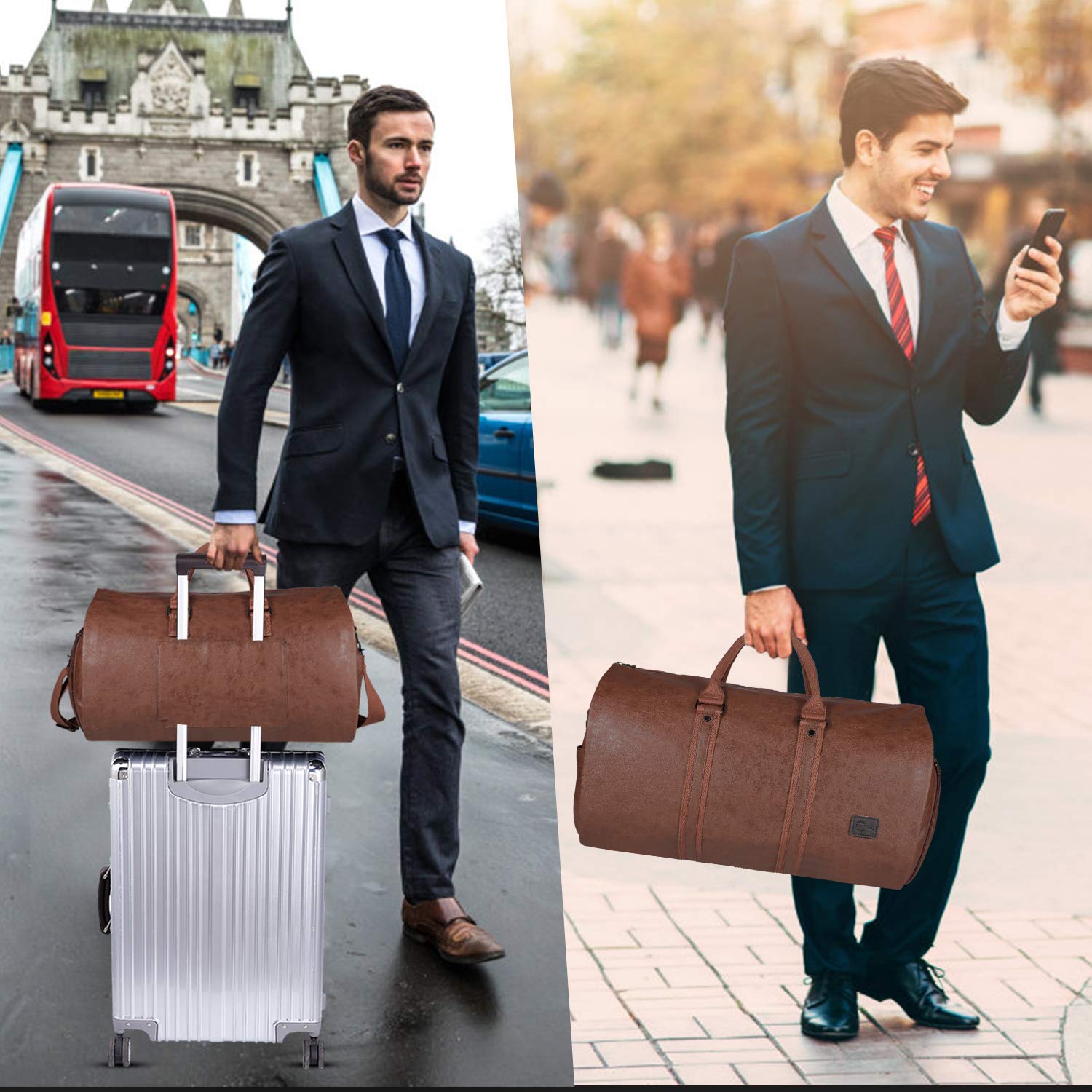 SUPSCH139 Convertible Travel Garment Bag