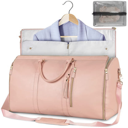 SUPSCH146 Pu-Leder 2-in-1-Reisetasche