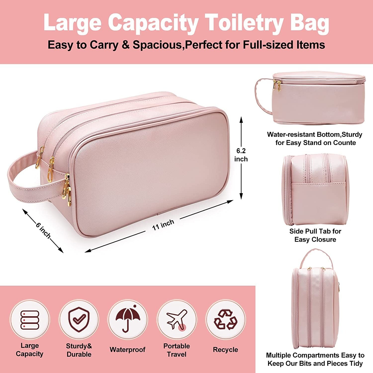 SUPSCH129 Travel Makeup Bag