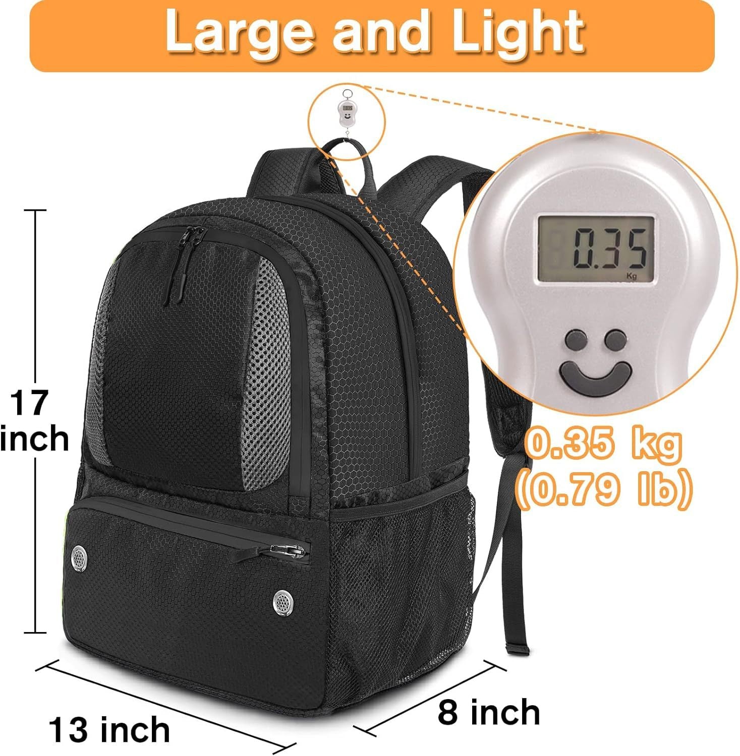 SUPSCH140 Soccer Backpack Bag