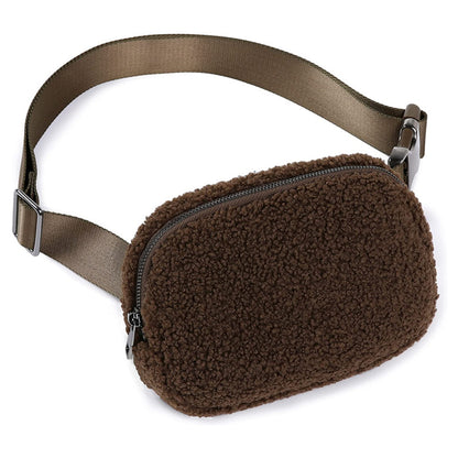 SUPSCH144 Fleece Mini Belt Bag