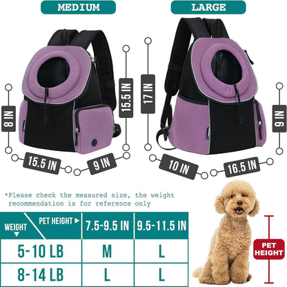 SUPSCH191 Hunde-Fronttrage-Rucksack