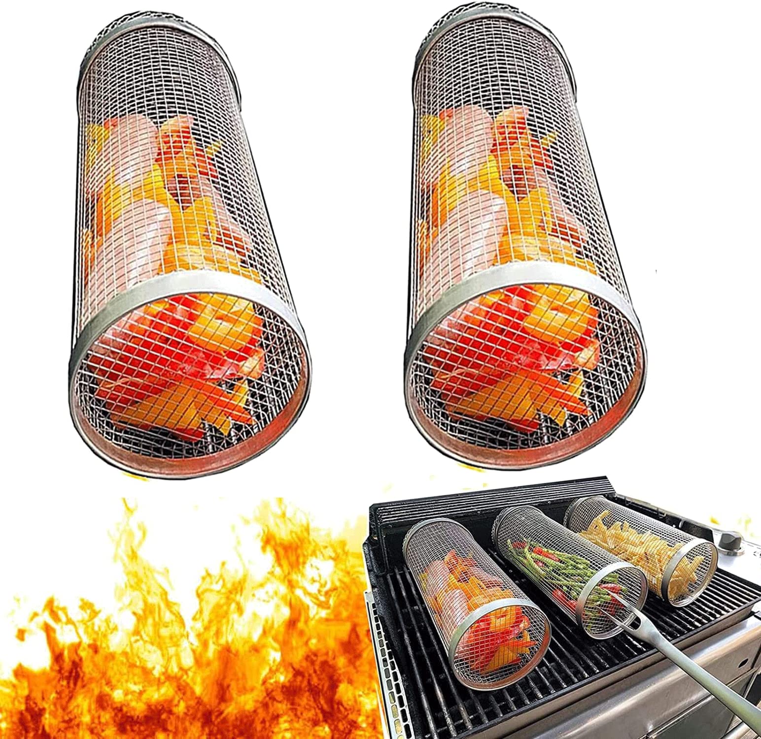 SUPSCH219 Rollgrillkorb