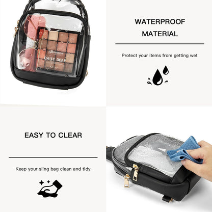 SUPSCH145 Clear Sling Bag