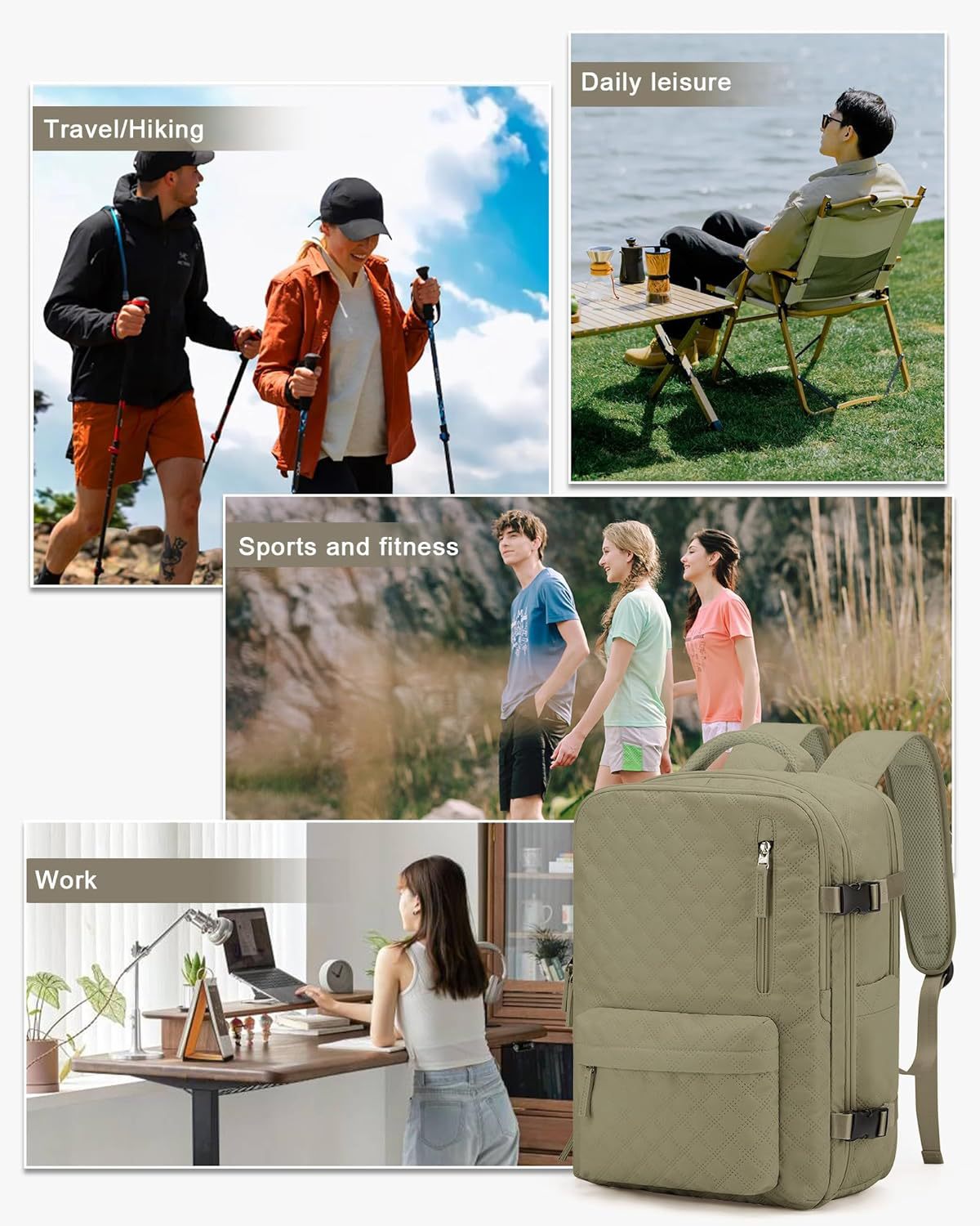 SUPSCH175 Großer Reiserucksack