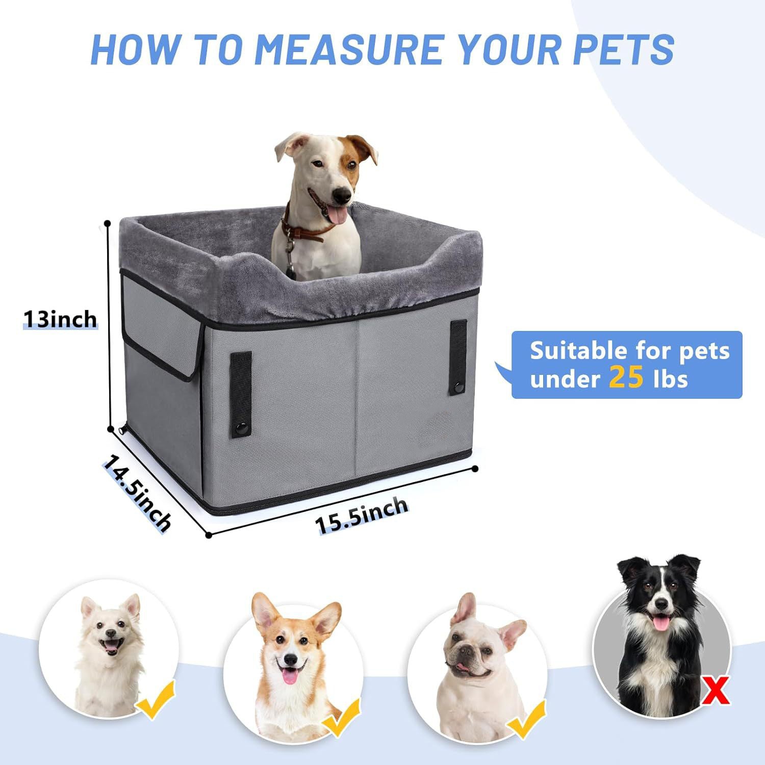 SUPSCH154 Small Dog Car Seat