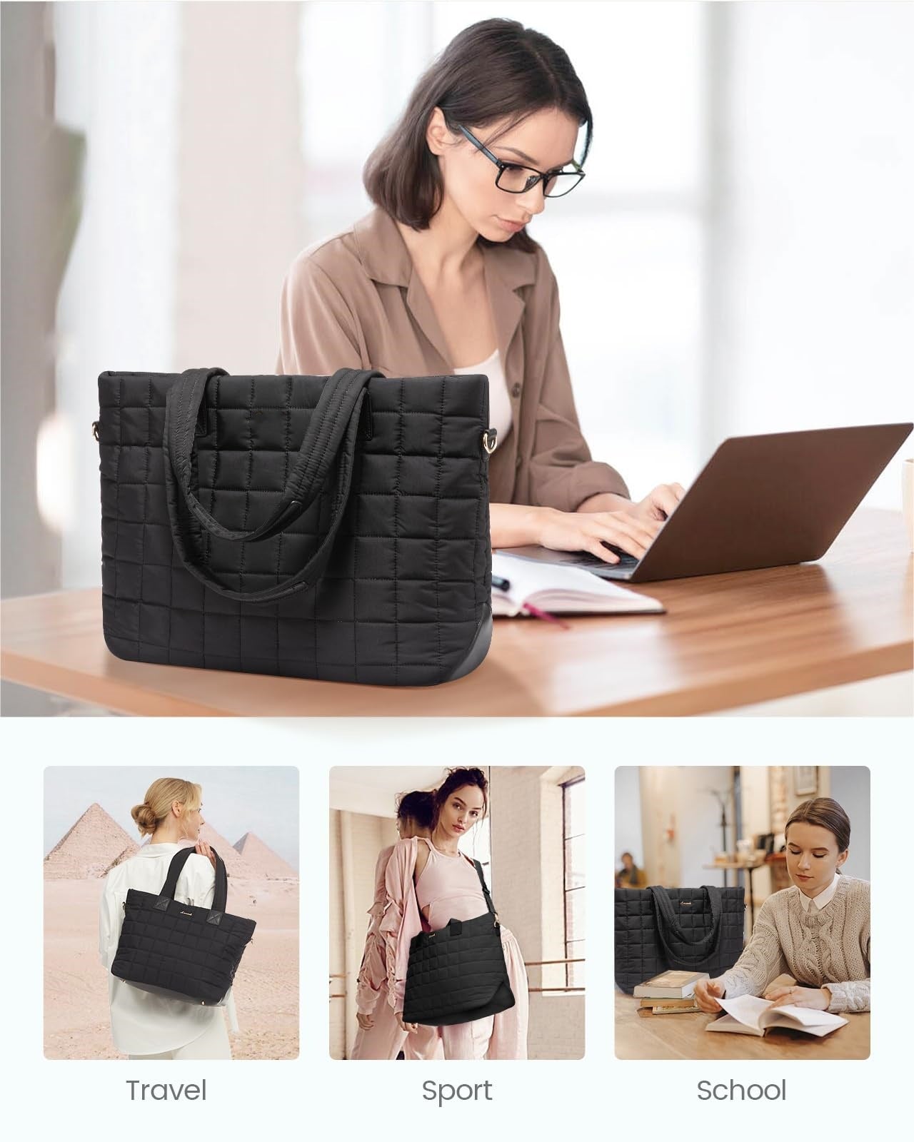 SUPSCH182 Large Capacity Tote Bag