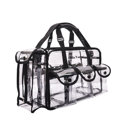 SUPSCH138 Professional Clear PVC Makeup Kits Organizer Bag