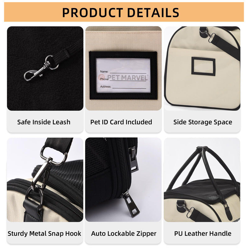 SUPSCH183 Cat Carrier Soft Sided