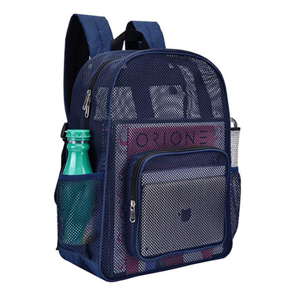 SUPSCH178 Leichter Rucksack aus durchsichtigem Netzgewebe