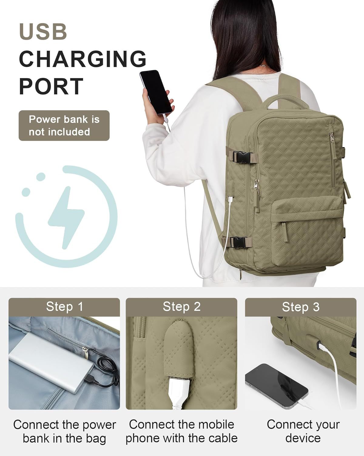 SUPSCH175 Großer Reiserucksack