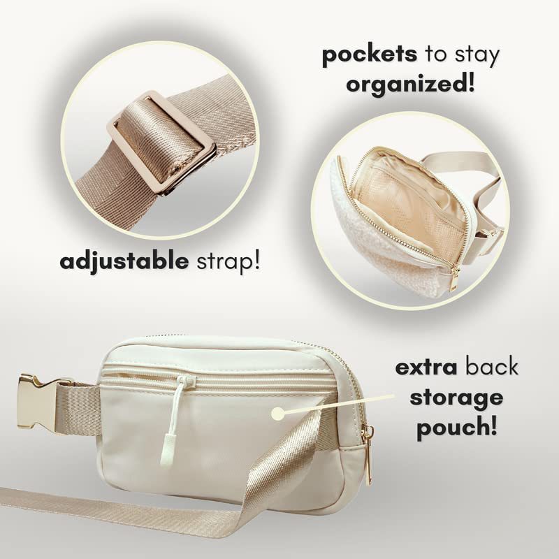 SUPSCH144 Fleece Mini Belt Bag