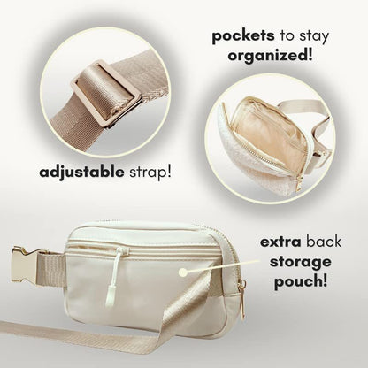 SUPSCH144 Fleece Mini Belt Bag
