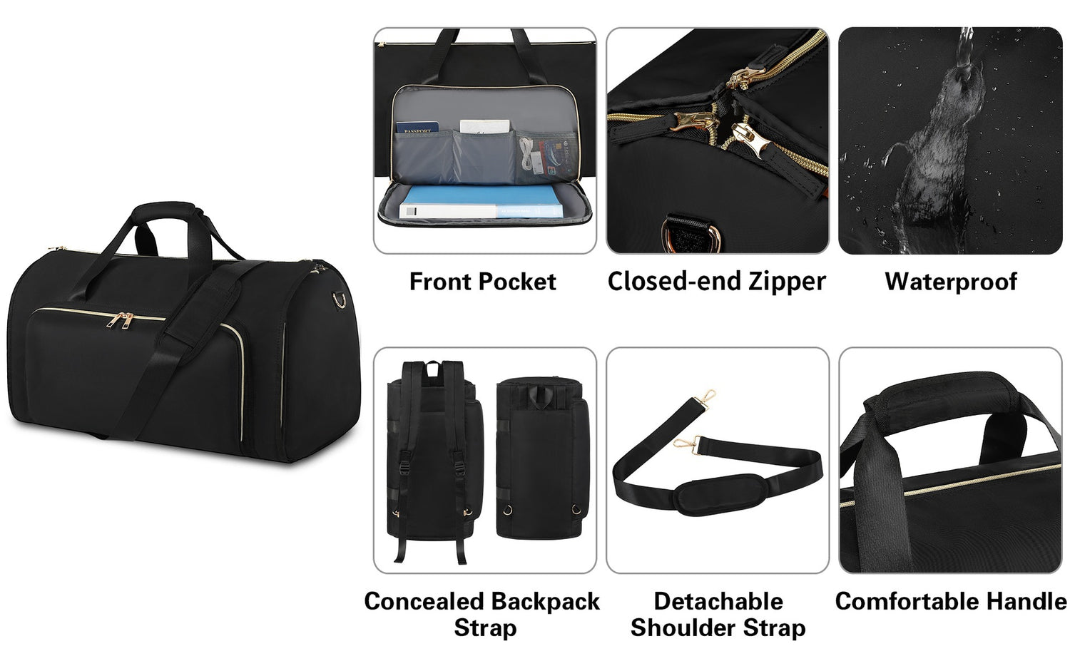 SUPSCH150 Garment Bags for Travel