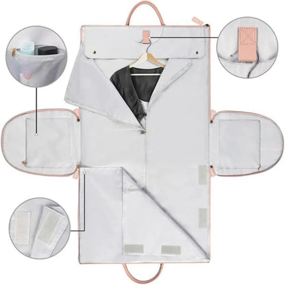 SUPSCH146 Pu-Leder 2-in-1-Reisetasche