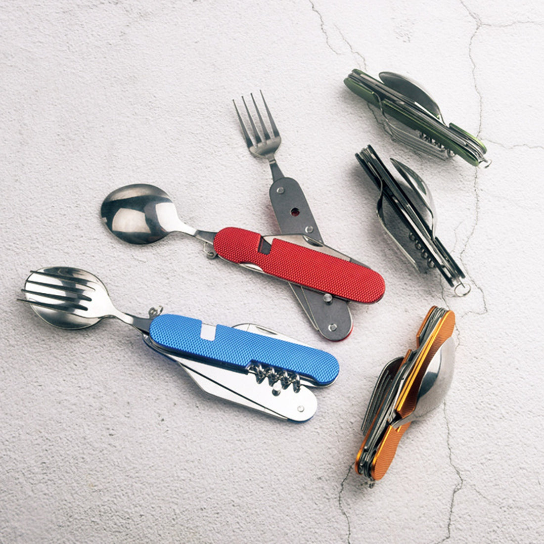 HUPSBY323 Multi-Function Camping Utensil Flatware
