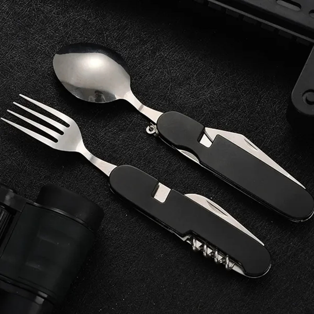 HUPSBY323 Multi-Function Camping Utensil Flatware