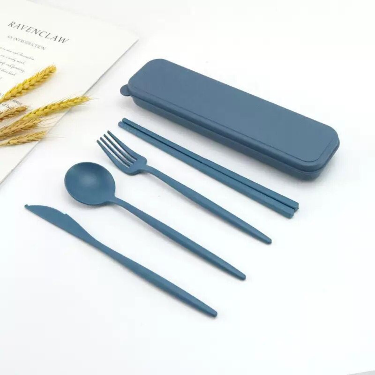 HUPSBY337 Wheat Straw Cutlery Set