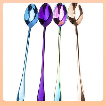 HUPSBY347 Colorful Long Handle Spoon