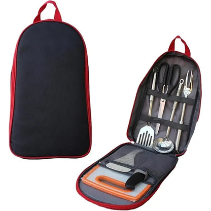 HUPSBY373 Seven Essential Camp Kitchen Cooking Tools