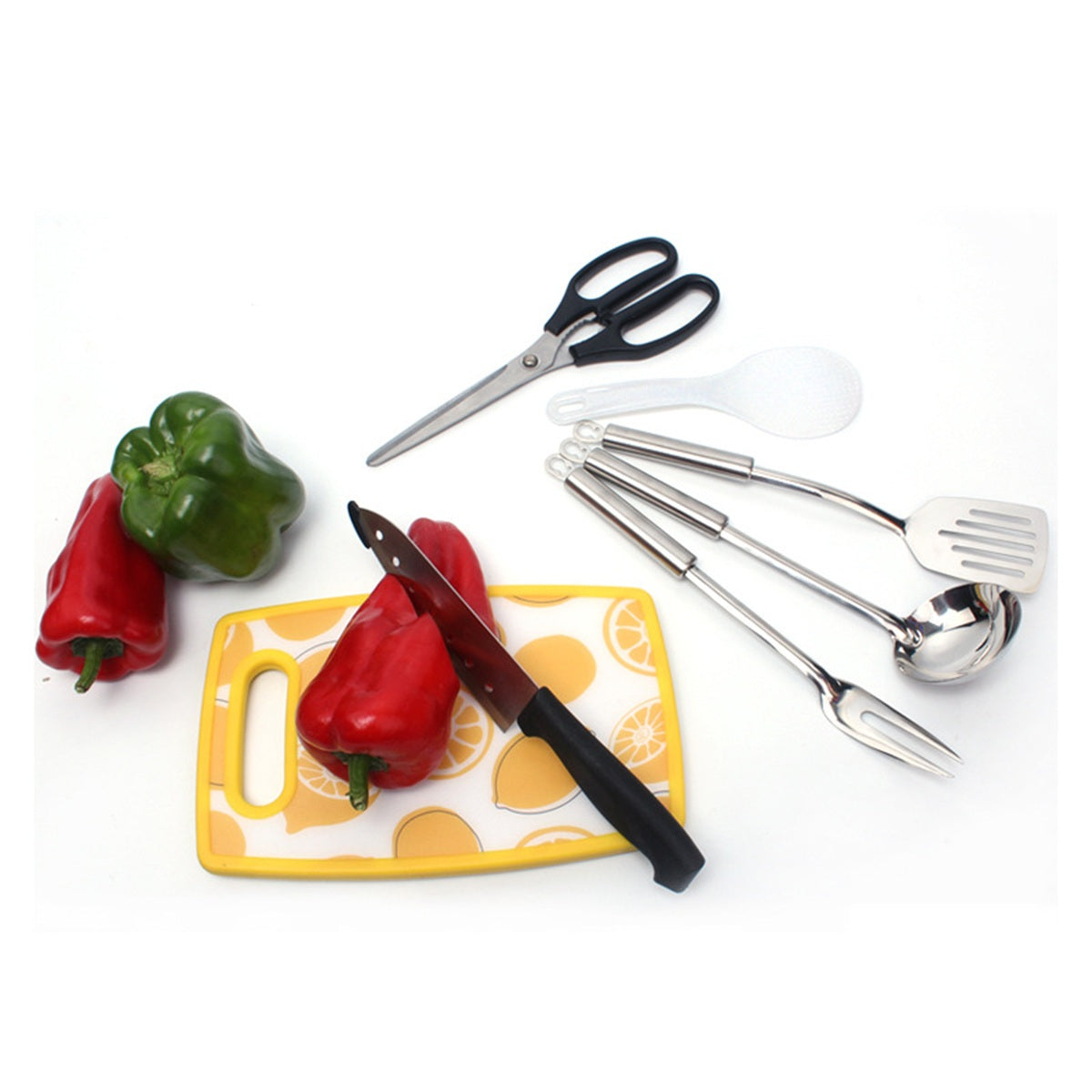 HUPSBY373 Seven Essential Camp Kitchen Cooking Tools