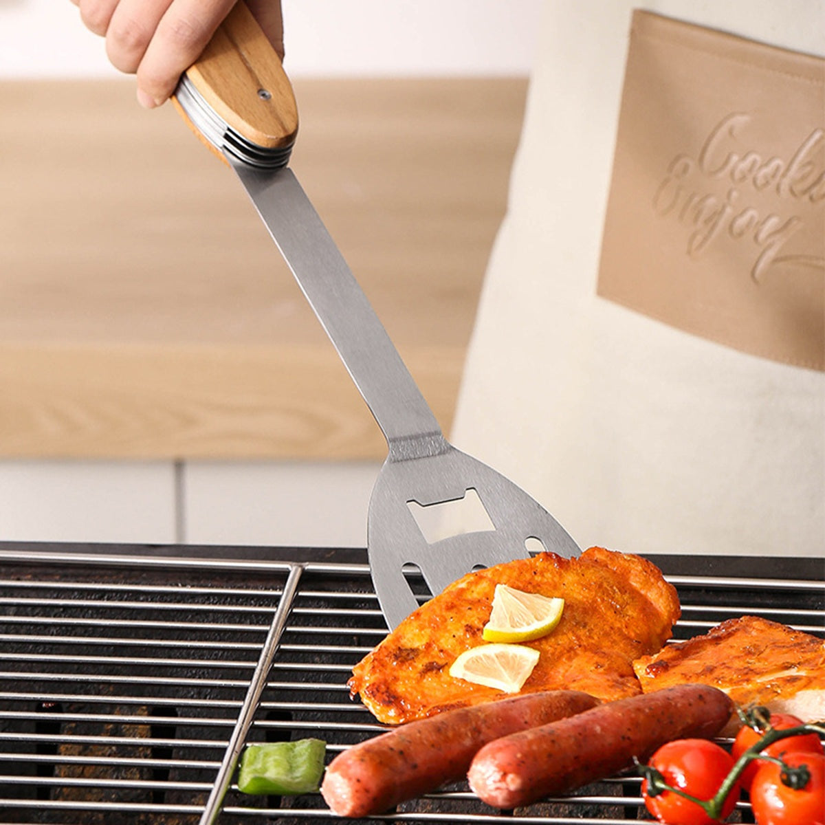 HUPSBY404 BBQ Multi-Functional Barbecue Tools